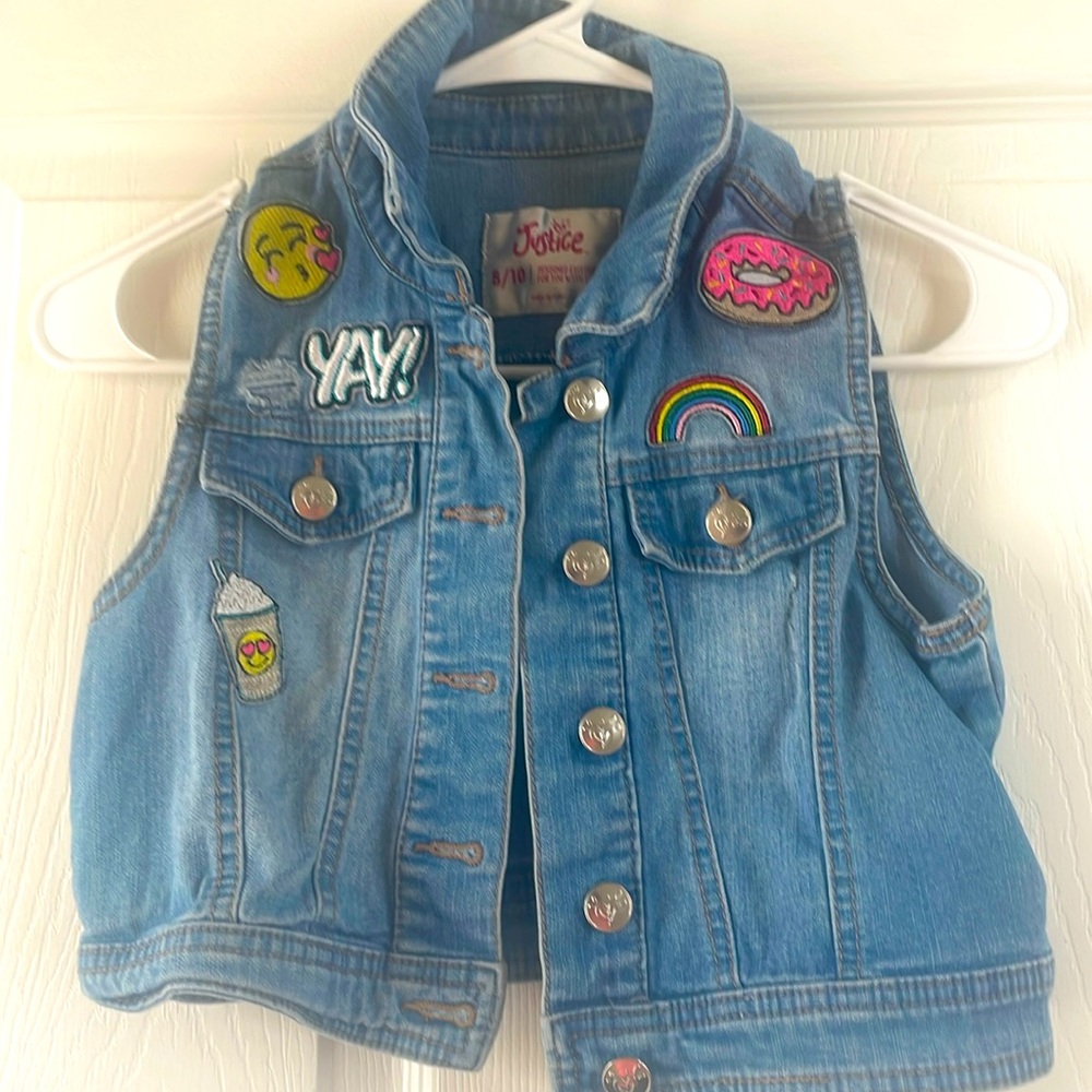Cute justice Jean jacket